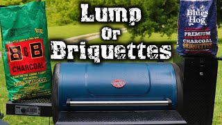 Lump Vs Briquettes In The Char Griller Gravity 980 Cooker #charcoal #lump #gravity980