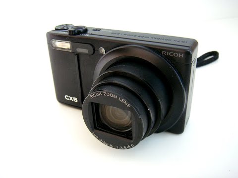 RICOH CX5 コンパクトデジタルカメラ - YouTube