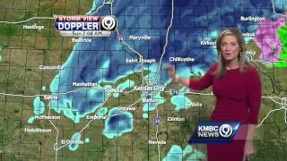 Snow moves out, dangerously cold air set to move in