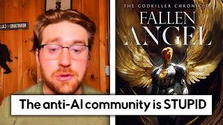 Author SCAMMED With AI Cover...But Defends The Artist