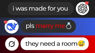 I Made 2 AIs Date Each Other… 💀❤️