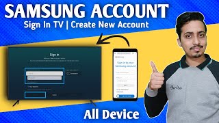 2022 How To Create Samsung Account Sign In Samsung Account On Smart Tv Hindi