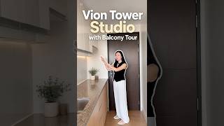 Vion Tower Studio with Balcony Condo Tour I 5% DP to Move In I ₱8.5M #makati #condotour #ofw #airbnb
