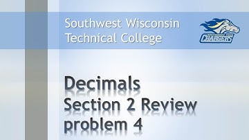 Math Review - Decimals Chapter Section 2 Review "Practice Solving Applications -- Word Problems ".