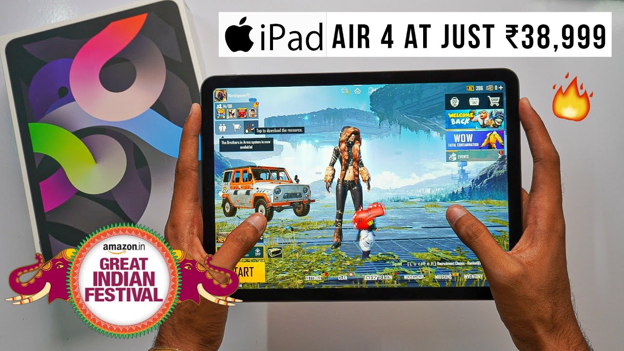 iPad Air 4 At Just ₹38,999 Gaming Beast | Amazon Great Indian Festival ...