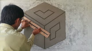 3D box palaster design