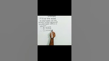 (Relation between polar co-ordinates and rectangular Cartesian co-ordinates)