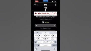 Dropee Question of the Day 10 NovemberDropee daily code #Deopee #code