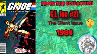 G I Joe#21 1984 The Silent Issue