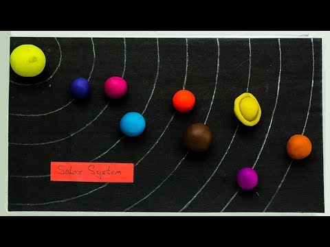 School Science Projects Solar System Model