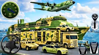 US Offroad Army Truck Driver Simulator | Military Transport Driving Games screenshot 1
