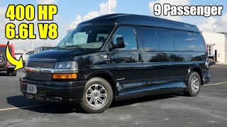 2022 Chevrolet Conversion Van - Explorer Vans 9 Passenger