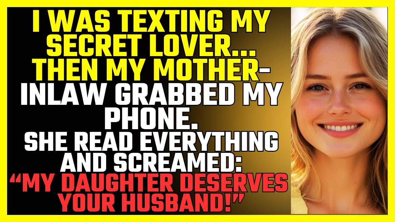 SUOCERA SCOPRE IL TRADIMENTO IN UNA CHAT SEGRETA E URLA “MIA FIGLIA MERITA TUO MARITO!”