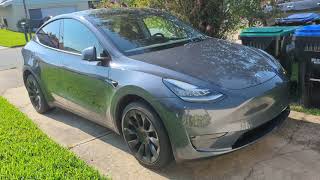 Tesla Model Y 2023 года маленький обзор на качество сборки