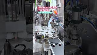 Coffee Capsule Filling & Sealing Machine | Aluminum Foil Lid Sealer