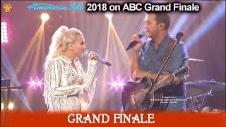 Gabby Barrett and Luke Byran duet “Most People Are Good”   American Idol 2018  Grand Finale