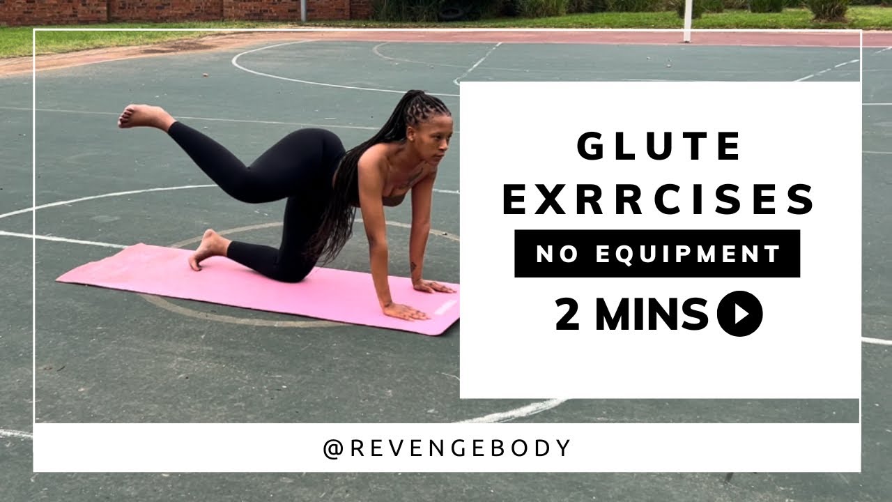 Glute Workout at Home | No Equipment Needed | Beginner Friendly - YouTube