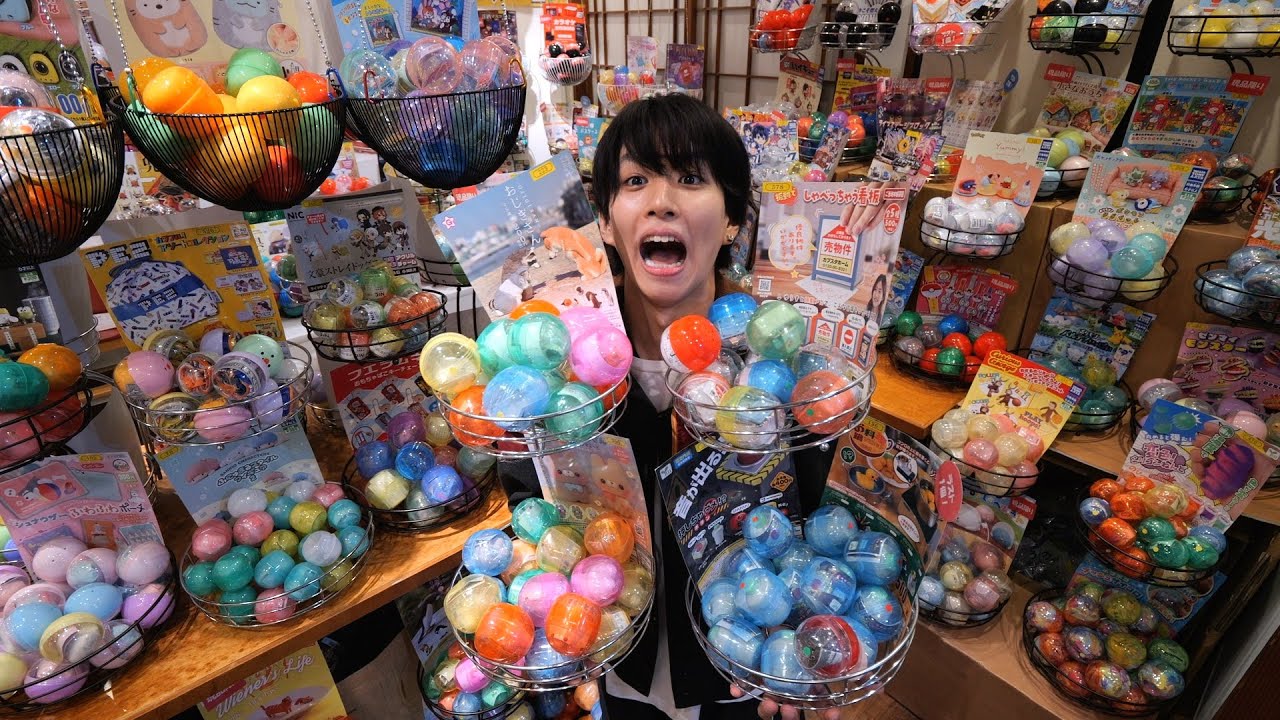 The stores where you can choose the contents of your capsule toy