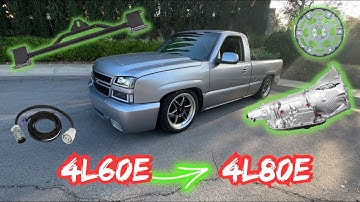 EVERYTHING YOU NEED TO SWAP A 4L60E TO A 4L80E!!!