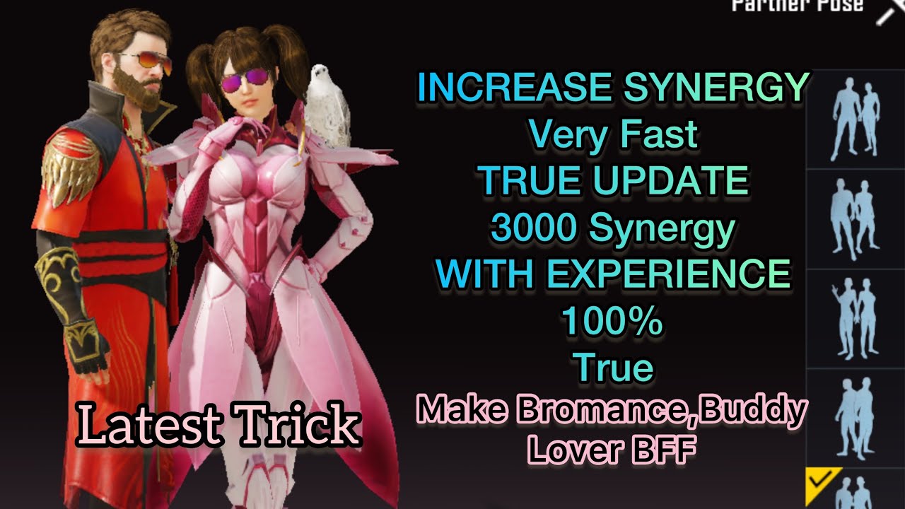 HOW TO INCREASE SYNERGY POINT VERY FAST AND EASILY | ONLY TRUE UPDATE WITH EXPERIENCE | 👬👭👫