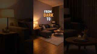 Watch How Lighting Turns Ordinary into Luxury #interiordesign #viral