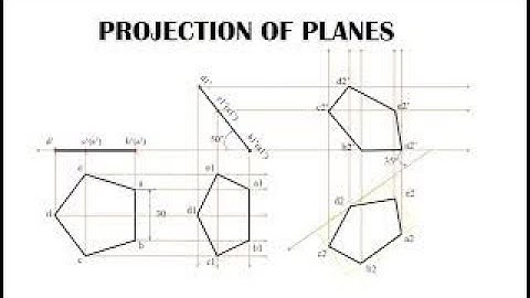 UNIT : 2 - Lecture : 6 - Projection of Planes ( Inclined to Both The Planes ) - I