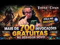 MAIS DE 800 INVOCAÇÕES DE GRAÇA !!! LANÇAMENTO DE NEW SERVER EM THRONE OF CHAOS - RPG ON CROSS