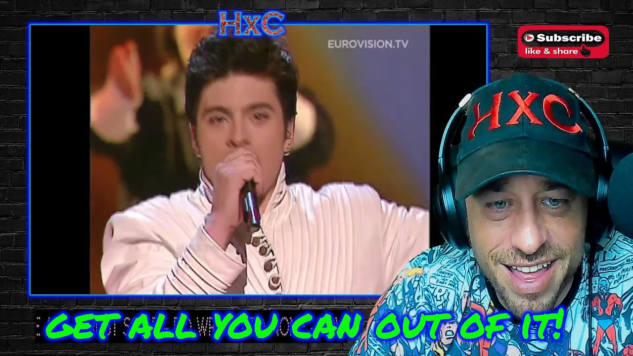 Tose Proeski - Life (F.Y.R. Macedonia) 2004 Eurovision Song Contest Reaction!