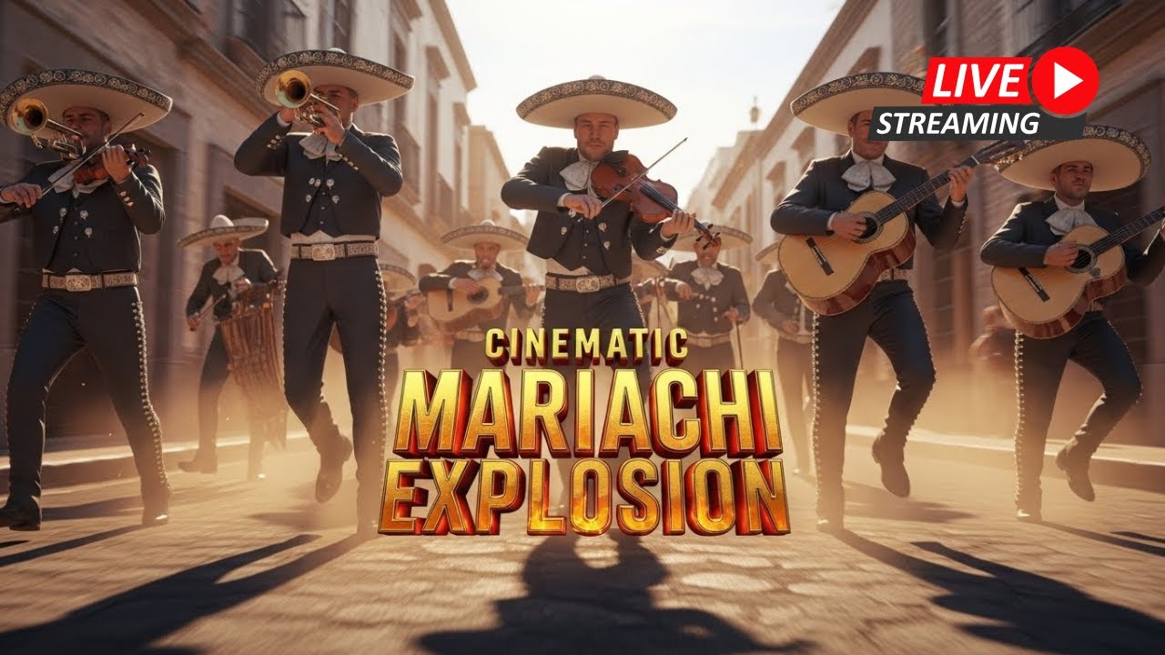 Mariachi Instrumental Energético 🔥 Música Mexicana Rápida Para Fiesta Latina