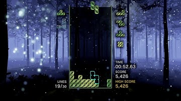 Tetris Effect Forest Dawn