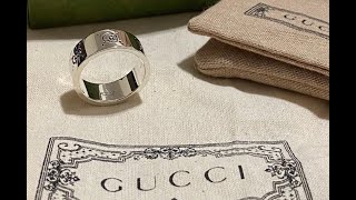 ASMR Unboxing GucciGhost Ring in Sterling Silver December 2020