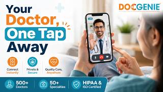 DocGenie: Your Doctor, One Tap Away | Online Doctor Consultation Made Easy