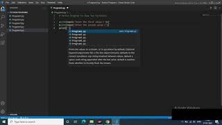 Python Program to Swap Two Variables