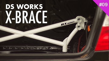 Ep9 - Rear strut bar brace. E46 323i Drift Build