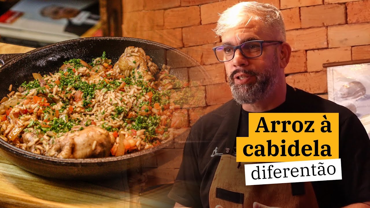Arroz à cabidela diferentão e SEM SANGUE