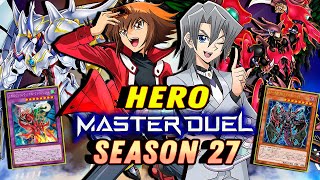 Yu-Gi-Oh! Master Duel - HERO SEASON 27 [ROAD TO MASTER RANK] 🔥