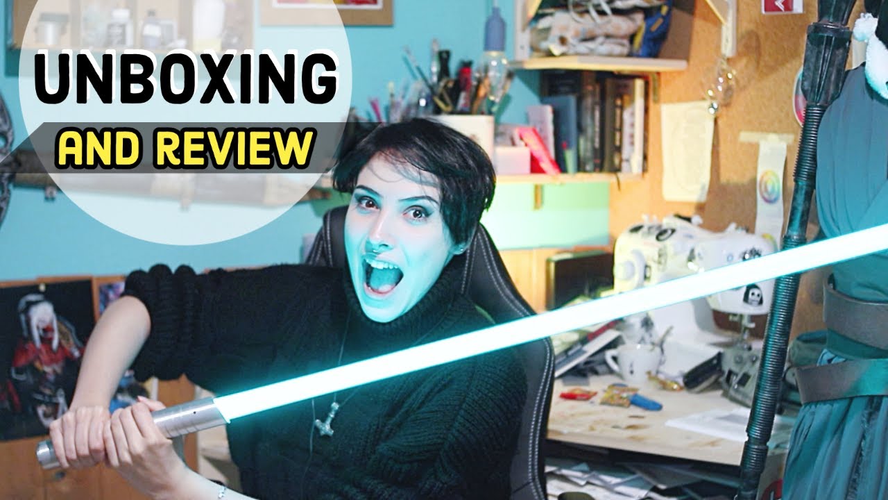 Spada Laser: Spade Della Forza | Unboxing and Review (la mia prima spada laser in assoluto!)