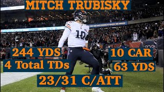 The Last Good Game Mitch Trubisky Had As A Chicago Bear