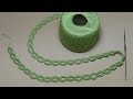 Урок вязания ЛЕНТОЧНОГО КРУЖЕВА - КОЛЕЧКИ - Crochet Simple Lace - как вязать тесьму шнур