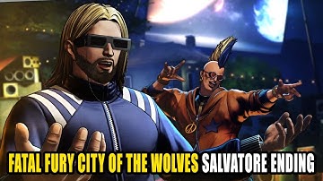 Fatal Fury COTW: Salvatore Ganacci Arcade Mode Cutscenes + ENDING