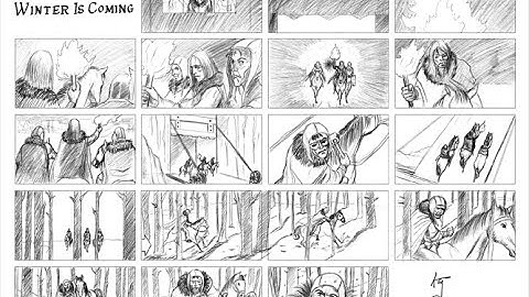 Game of Thrones Storyboard: S1E1 (Practice) -Sketchbook