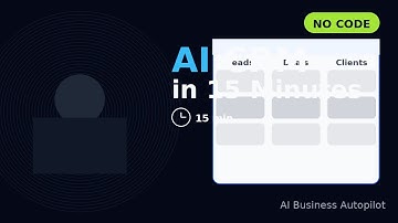 Build an AI-Powered CRM in 15 Minutes — No Code Required