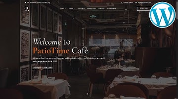 PatioTime Restaurant Website ★ WordPress Themes & Templates ★