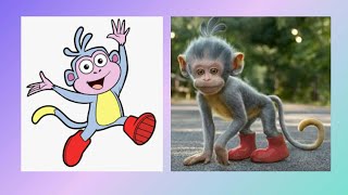 DORA THE EXPLORER Characters In Real Life || Realistic Characters || Enjoyment Time