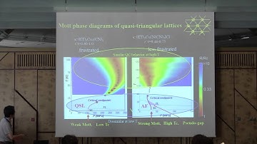 SPICE Bad Metals Workshop - Kazushi Kanoda - Quantum critical transport near Mott  transitions