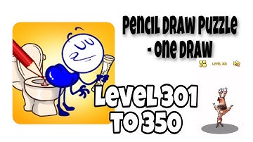 Pencil Draw Puzzle - One Part Level 301 to 350