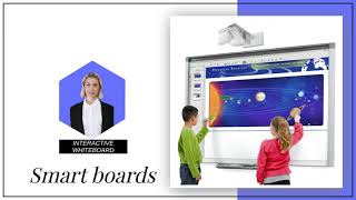 The interactive whiteboard SBX885 for classroom and businesses