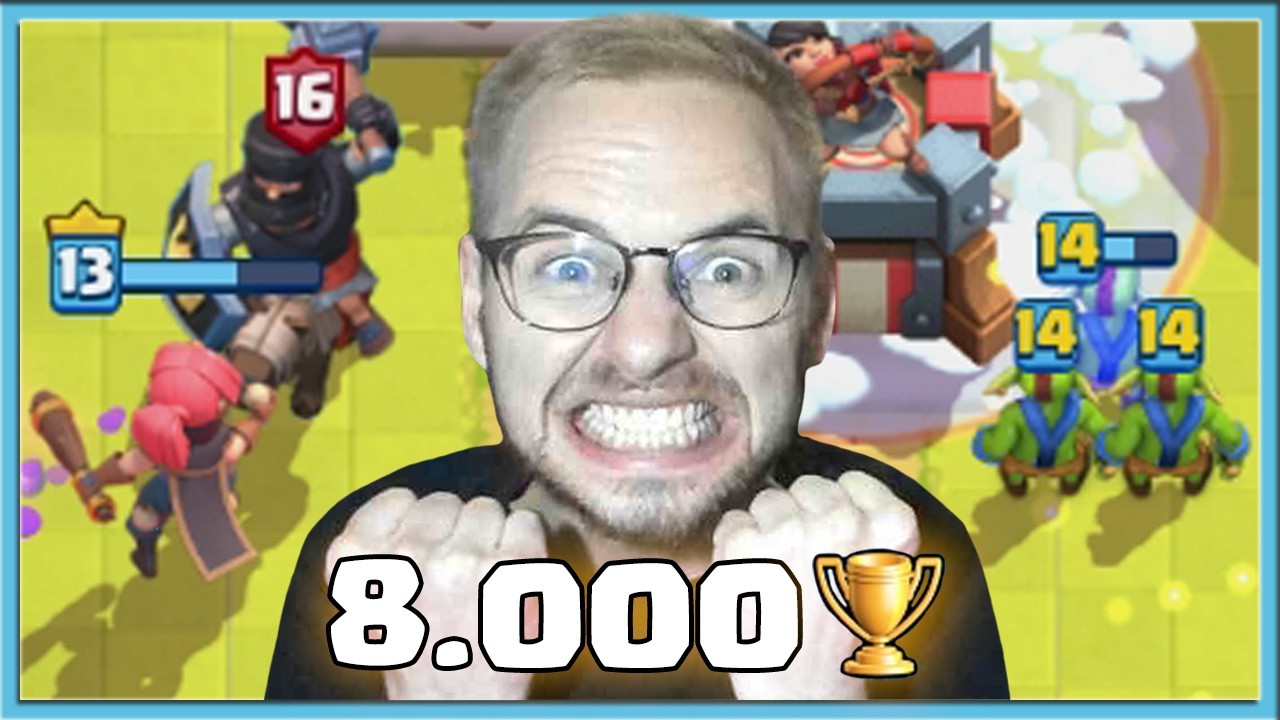 🤣 АХАХАХА, ОРУ С ТАКТИКИ ГРИБОВ НА 8000 КУБКОВ! ЛУЧШИЙ СПОСОБ ПОДНЯТЬ АРЕНУ / Clash Royale