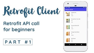 Retrofit Part 1: Add Retrofit library and define data model class | Android Studio Tutorial