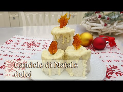 Dolci Di Natale Youtube.Candele Di Natale Dolci Ricetta Di Creativa In Cucina Youtube